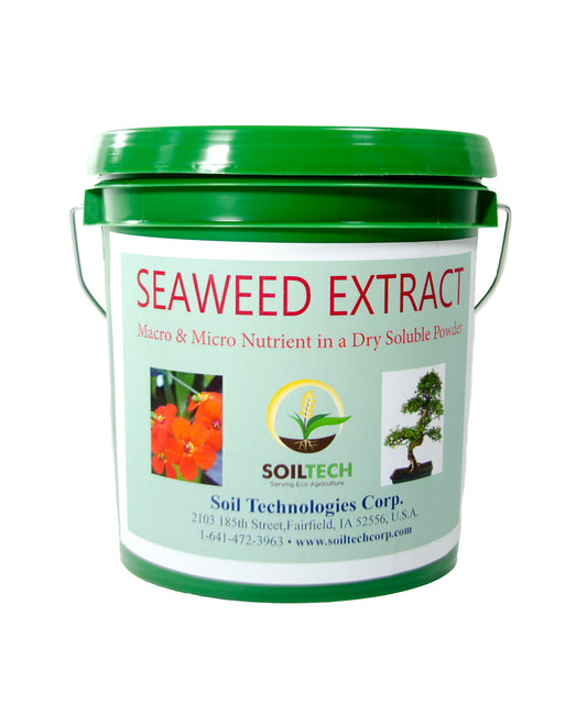 Soluble Seaweed Extract. Macro and micro nutrient in dry soluble powder.